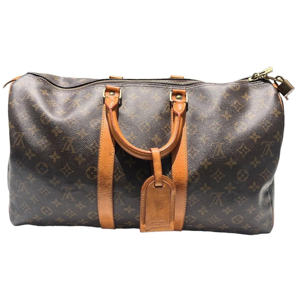 Vintage Louis Vuitton Monogram Keepall 45